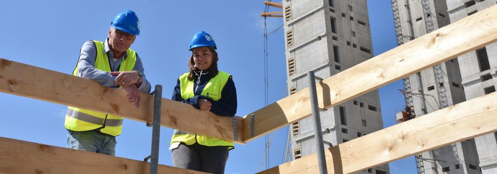 uitvoerder en collega