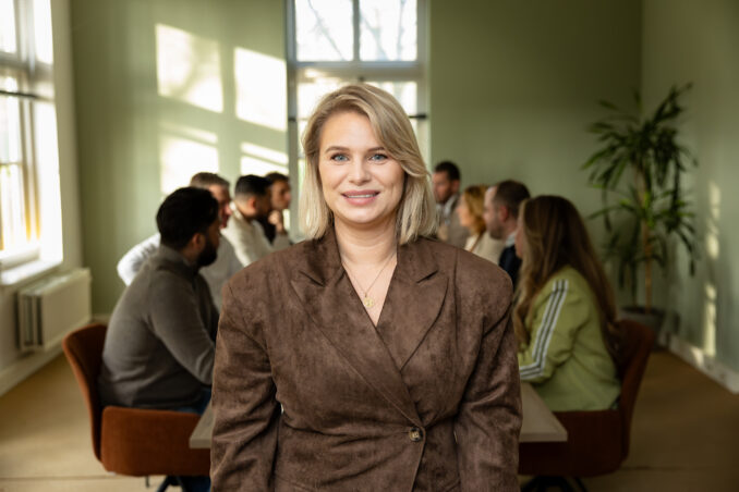 Marelle voor de vergadertafel